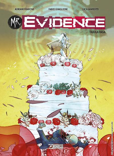 La copertina di Carmine Di Giandomenico per "Mr. Evidence. Tabula rasa".