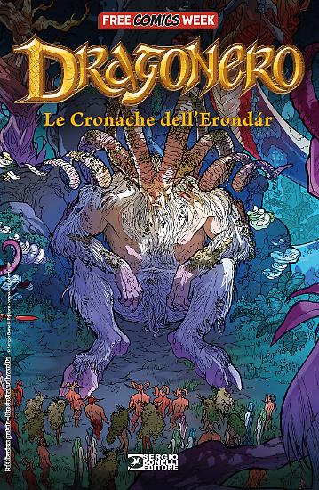 La copertina del'albetto Dragonero Le Cronache dell'Erondár
