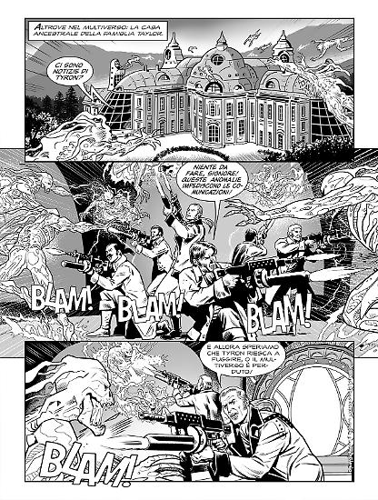 Il team-up tra Nathan Never e Martin Mystère è sceneggiato da Adriano Barone.