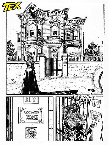 Anteprima Tex 2025 - disegni di Michele Benevento.