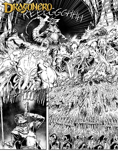 Dragonero 2025 - disegni di Fabrizio Galliccia