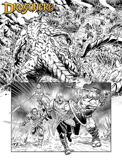 Dragonero 2025 - disegni di Fabrizio Galliccia