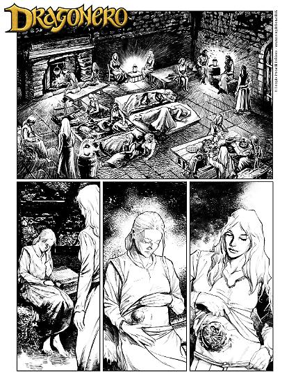 Dragonero 2025 - disegni di Fabrizio De Fabritiis