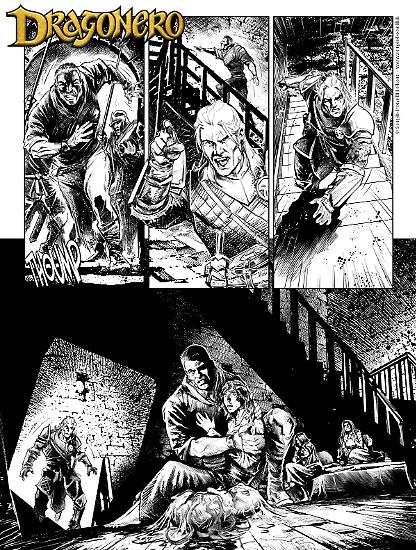 Dragonero 2025 - disegni di Fabrizio De Fabritiis