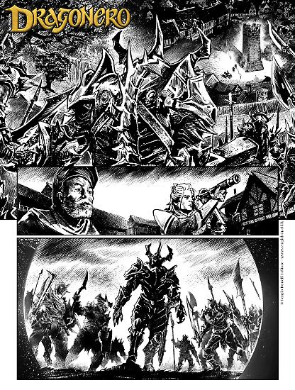 Dragonero 2025 - disegni di Fabrizio De Fabritiis