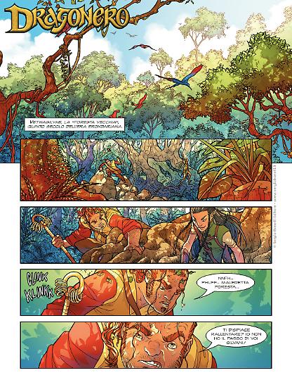 Dragonero 2025 - disegni di Francesca Aureli, colori di Alessandra Baccaglini