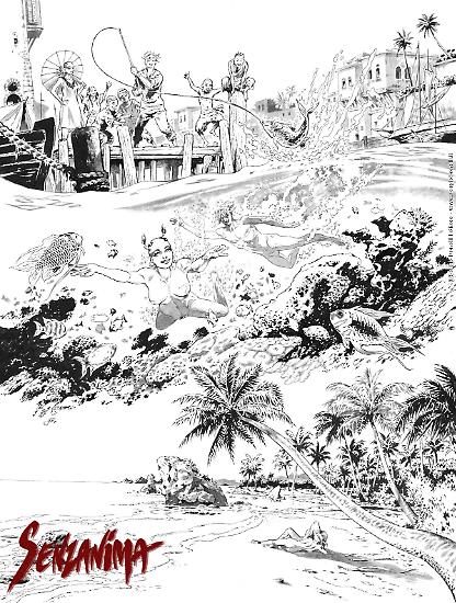 Senzanima 2025 - disegni di Ivan Calcaterra