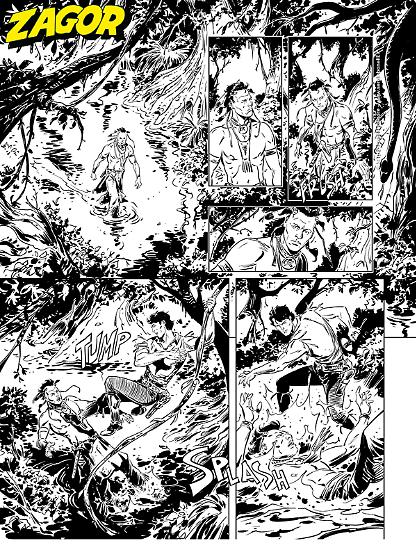 Zagor 2025 - tavola di Darko Perović.