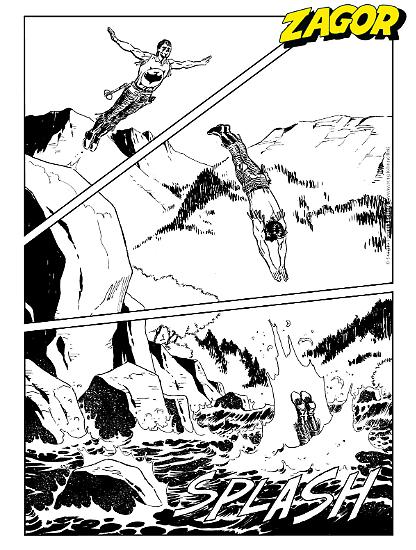 Zagor 2025 - tavola di Alessandro Nespolino.