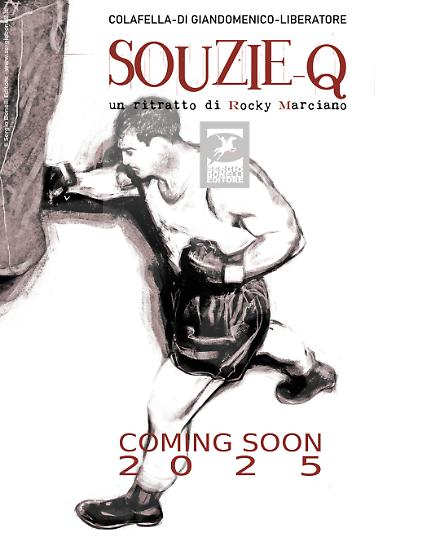 Un'illustrazione di Francesco Colafella per "Souzie-Q. Un Ritratto di Rocky Marciano".
