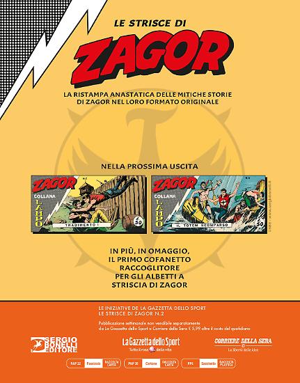 Appuntamento tra sette giorni con la terza uscita delle Strisce di Zagor!