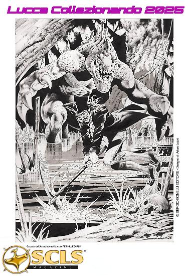 Il disegno di Arturo Lozzi per SCLS Magazine