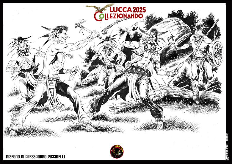 Il disegno di Alessandro Piccinelli per il Forum Zagor-Te-Nay