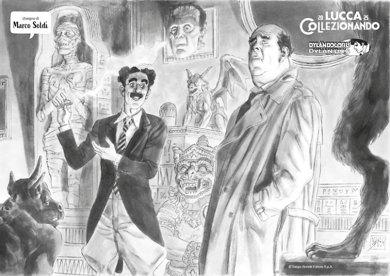 Il disegno di Marco Soldi per i Dylandogofili