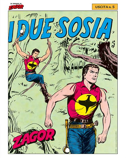 Il miniposter contenuto nel quinto fascicolo.