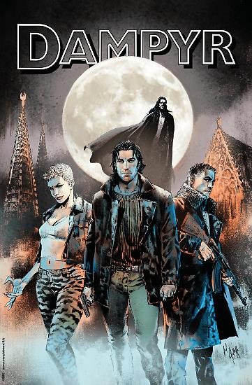 Nell'albo Dampyr 301, disponibile dal 4 aprile, in regalo questo poster!