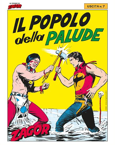 Il miniposter contenuto nel settimo fascicolo.