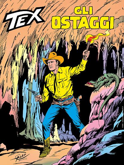 Tex 293 "Gli ostaggi", albo nel quale è ospitata "I due killers" la prima storia illustrata da Fabio Civitelli.