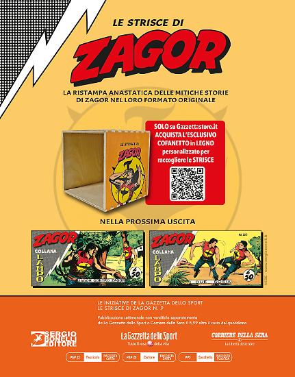 Appuntamento tra sette giorni con la decima uscita delle Strisce di Zagor!