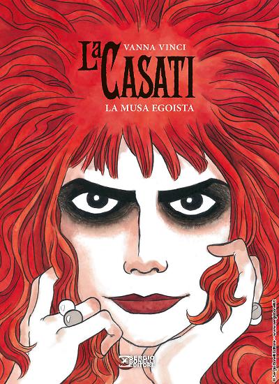 La copertina di Vanna Vinci per "La Casati. La musa egoista".