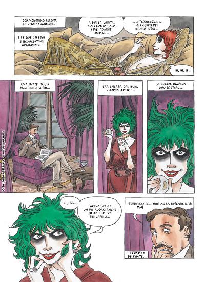Una tavola di Vanna Vinci da "La Casati. La musa egoista".