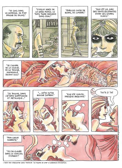 Una tavola di Vanna Vinci da "La Casati. La musa egoista".
