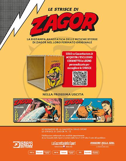 Appuntamento tra sette giorni con la tredicesima uscita delle Strisce di Zagor!