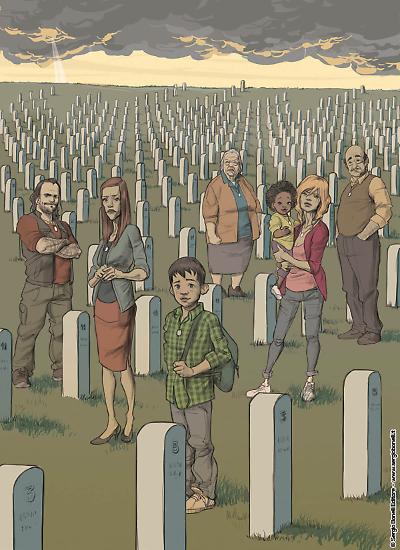 Illustrazione di Mattia Surroz.