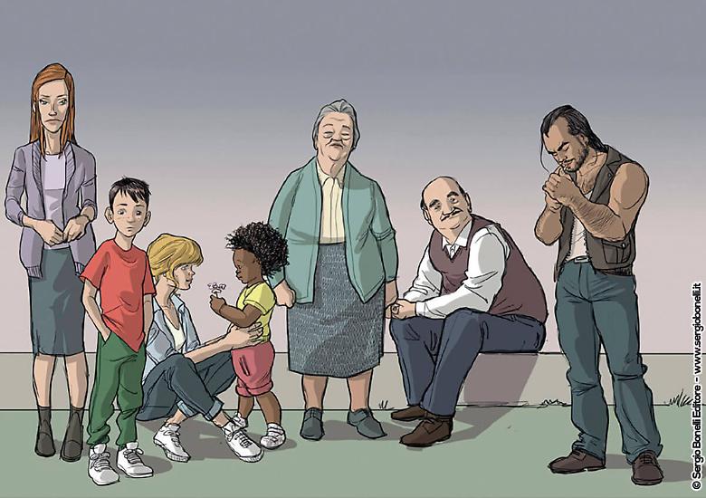Illustrazione di Mattia Surroz.