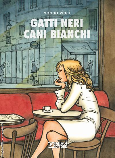 La copertina di Vanna Vinci per "Gatti neri Cani bianchi".