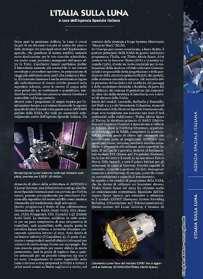 Redazionali a cura di ASI Agenzia Spaziale Italiana.
