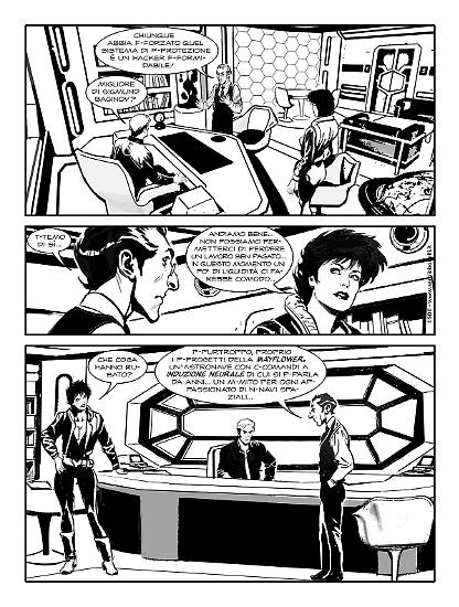 Nathan Never 415 Variant - testi di Bepi Vigna, disegni di Max Bertolini.