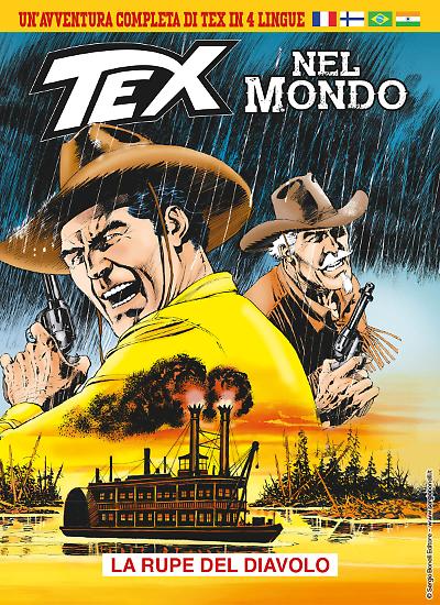La copertina di Claudio Villa per "Tex nel mondo".