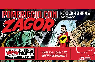 Zagor al WOW di Milano!