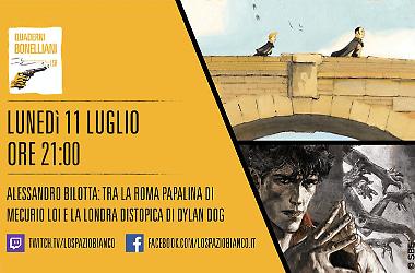 Quaderni Bonelliani con Mercurio Loi e Dylan Dog!