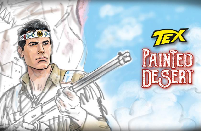 Un deserto dipinto... da Stano!