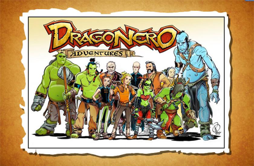 I protagonisti di Dragonero Adventures!
