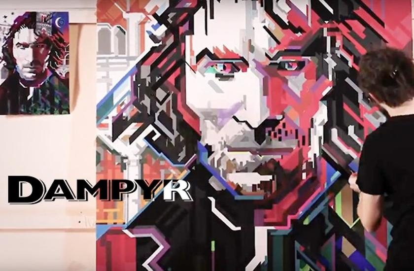 Dampyr e la "tape art"