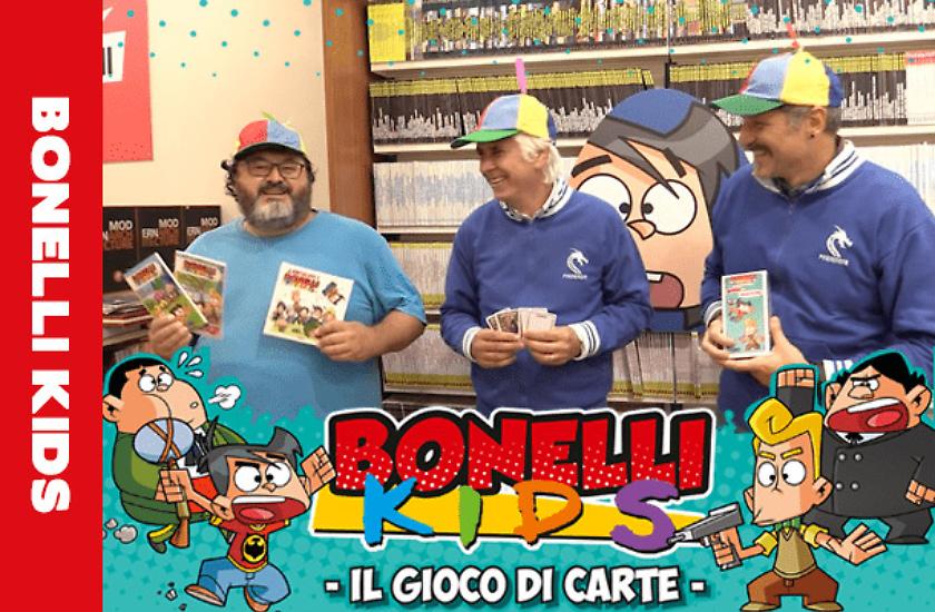 Cos'è il gioco di carte dei Bonelli Kids?