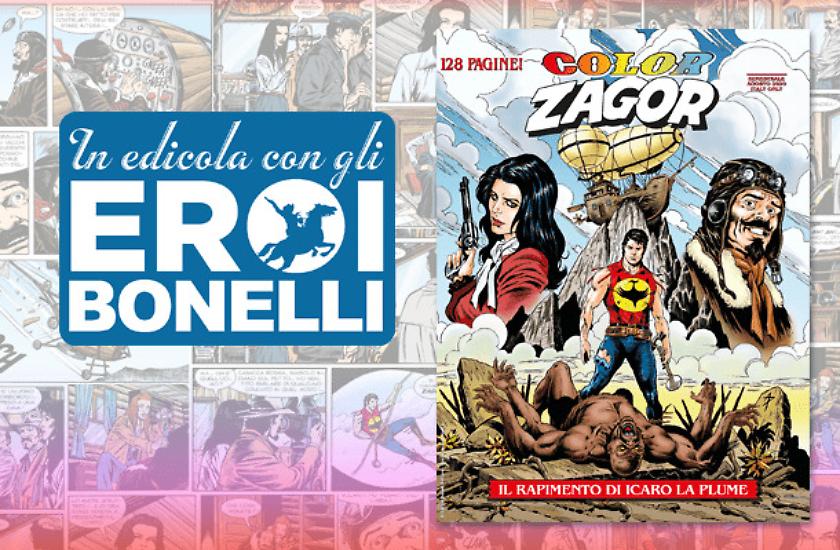 In edicola con gli Eroi Bonelli: Color Zagor!
