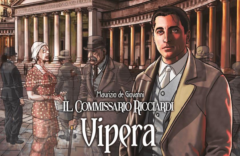 Una vipera a fumetti per Ricciardi