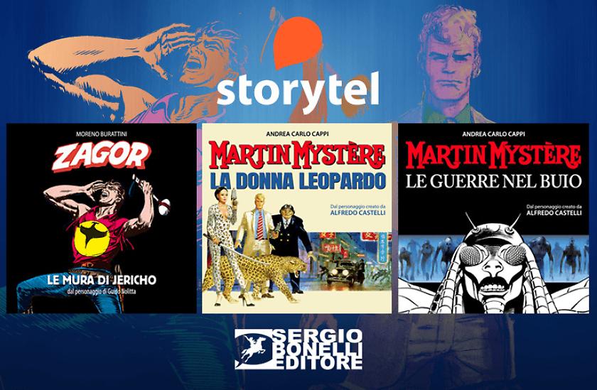 I nuovi audiolibri di Zagor e Martin Mystère!