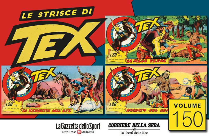 Le strisce di Tex 150