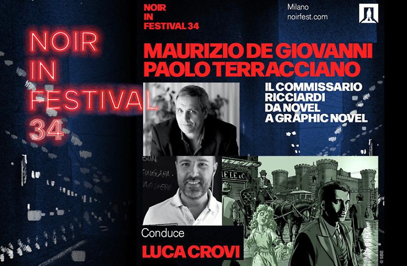 Maurizio de Giovanni al Noir in Festival