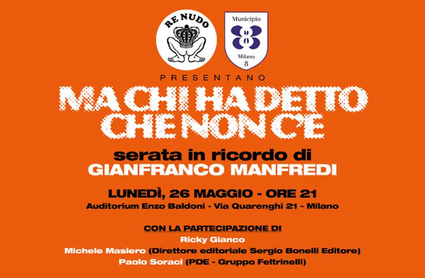 Una serata per Gianfranco Manfredi