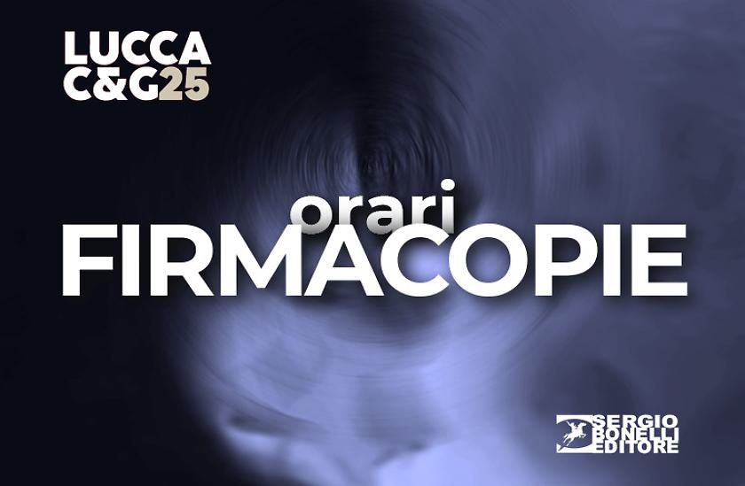 I firmacopie di Lucca Comics 2025
