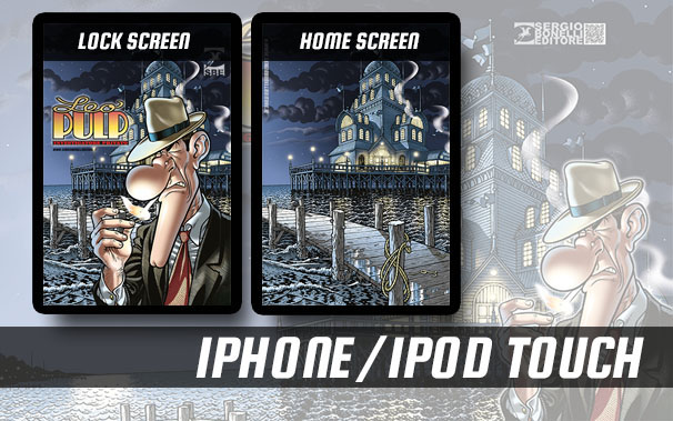 Leo Pulp wallpaper iPhone/iPod touch