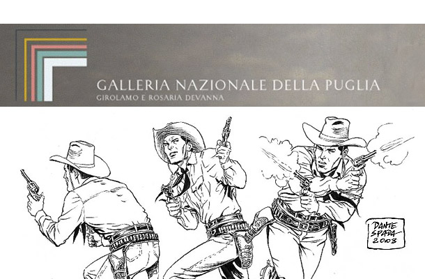 Dante Erasmo Spada ospite alla Galleria Nazionale della Puglia.