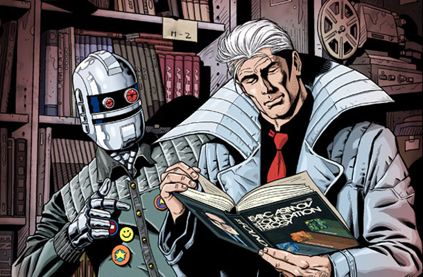 Nathan Never sulla cover di Inchiostro