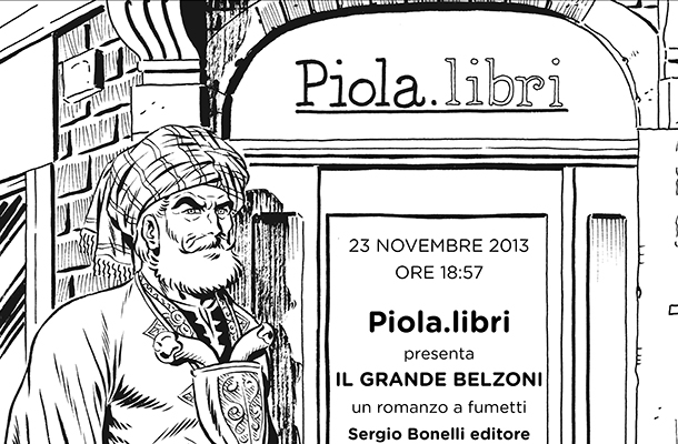 Il grande Belzoni presentato a… Bruxelles!